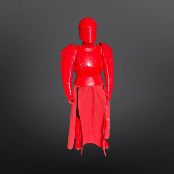 2017 Jakks Star Wars Last Jedi Praetorian Guard Figure Red Stormtrooper 18” - Picture 1 of 10